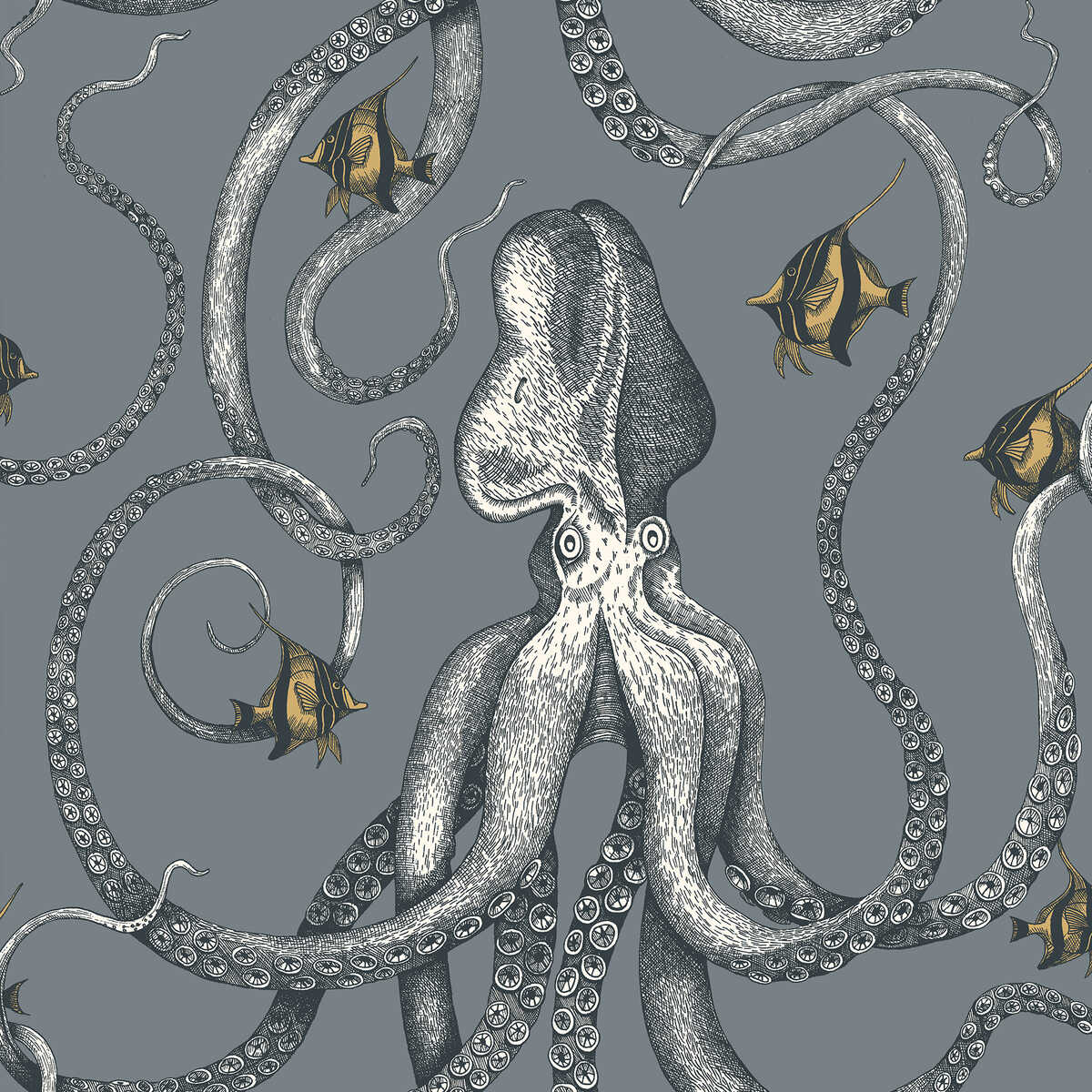 Octopoda Grand - 11 - KRAVET COUTURE Wallpaper