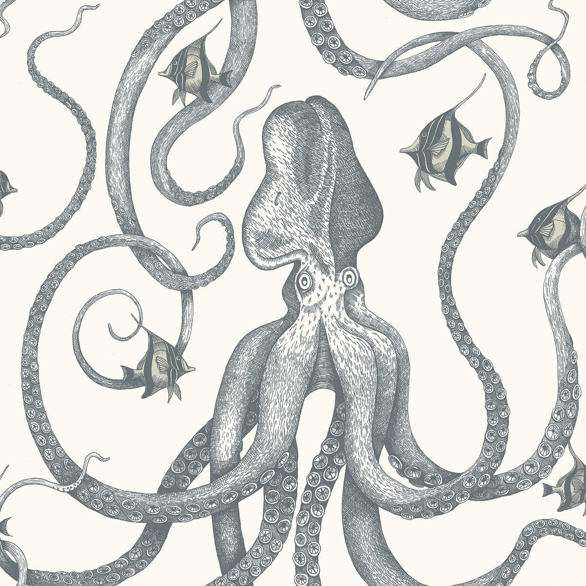 Octopoda Grand - 31 - KRAVET COUTURE Wallpaper
