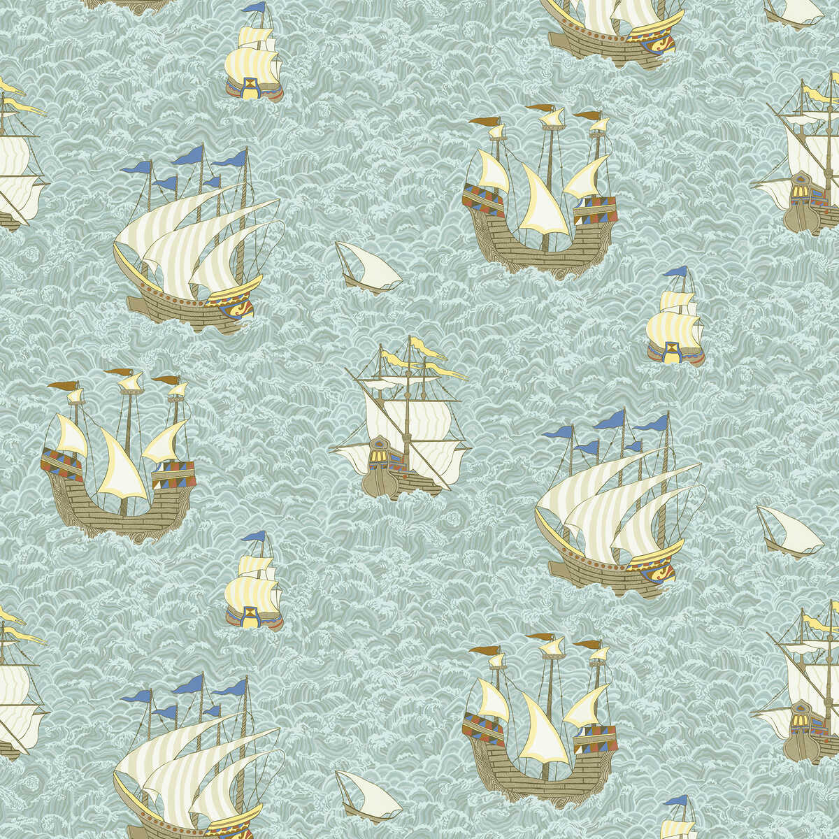 Ships - 01 - KRAVET COUTURE Papel pintado