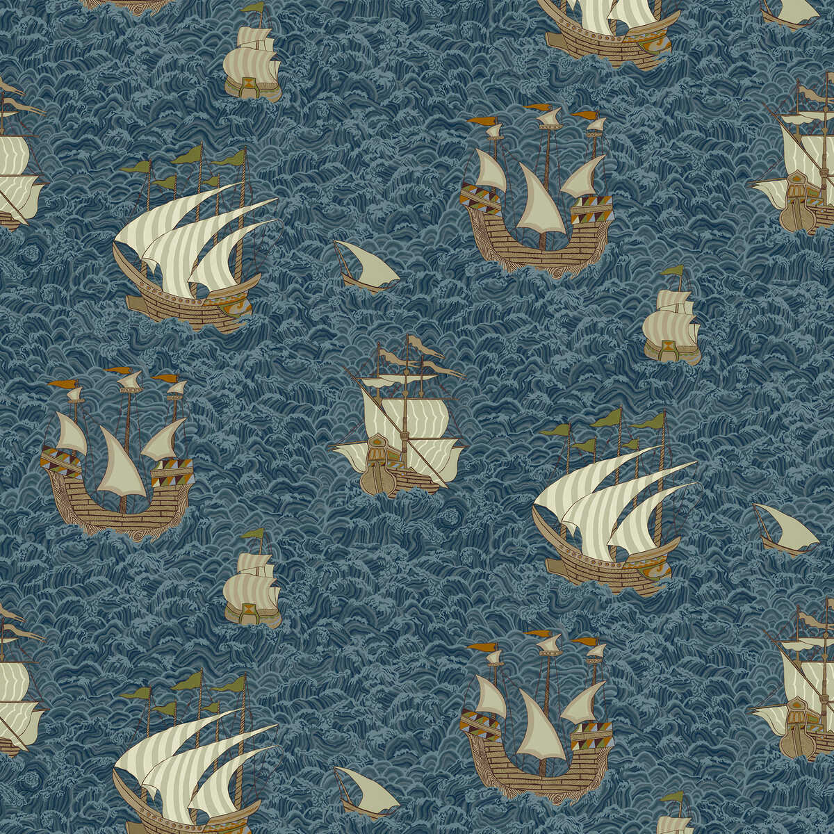 Ships - 21 - KRAVET COUTURE Papel pintado