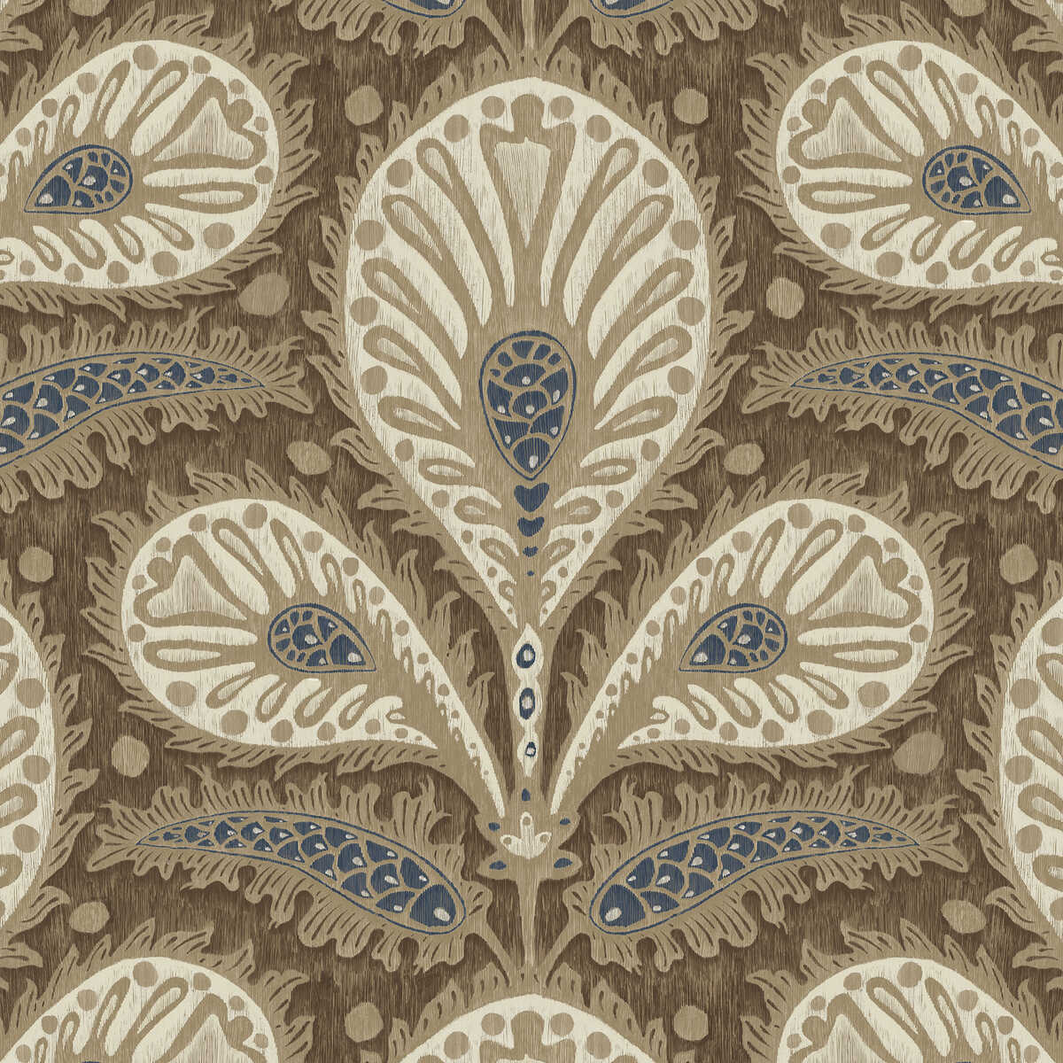 Ikat Clover - 21 - KRAVET COUTURE Papel pintado