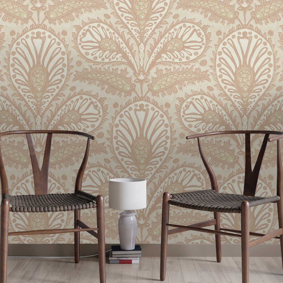 Ikat Clover - 31 - KRAVET COUTURE Papel pintado