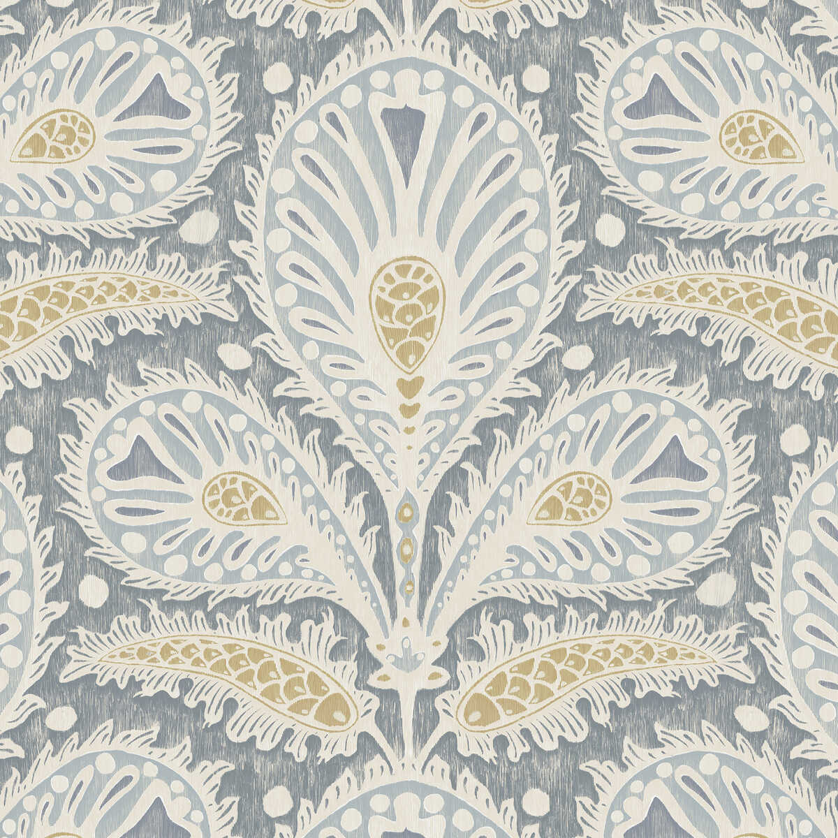 Ikat Clover - 41 - KRAVET COUTURE Papel pintado