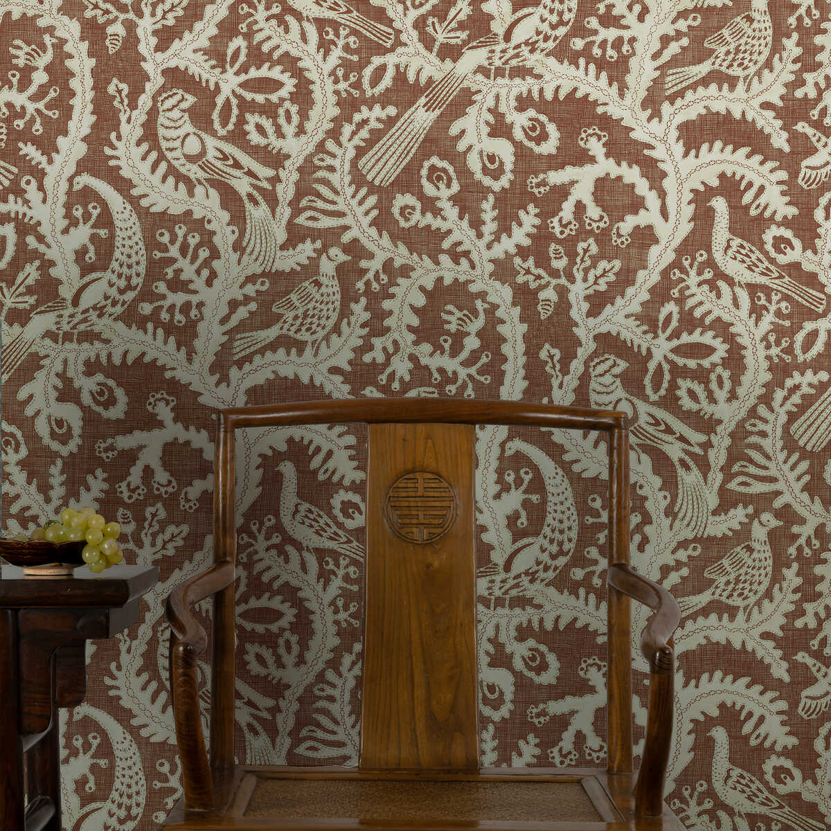 Stitched Birds - 41 - KRAVET COUTURE Papel pintado