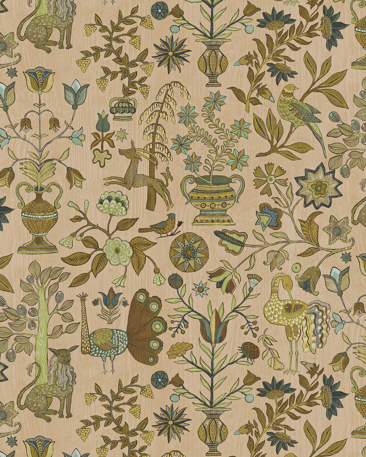 Fable Garden - 21 - KRAVET COUTURE Wallpaper