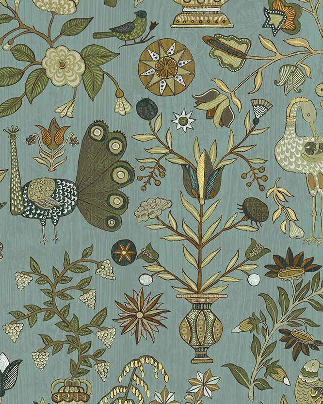 Fable Garden - 31 - KRAVET COUTURE Wallpaper