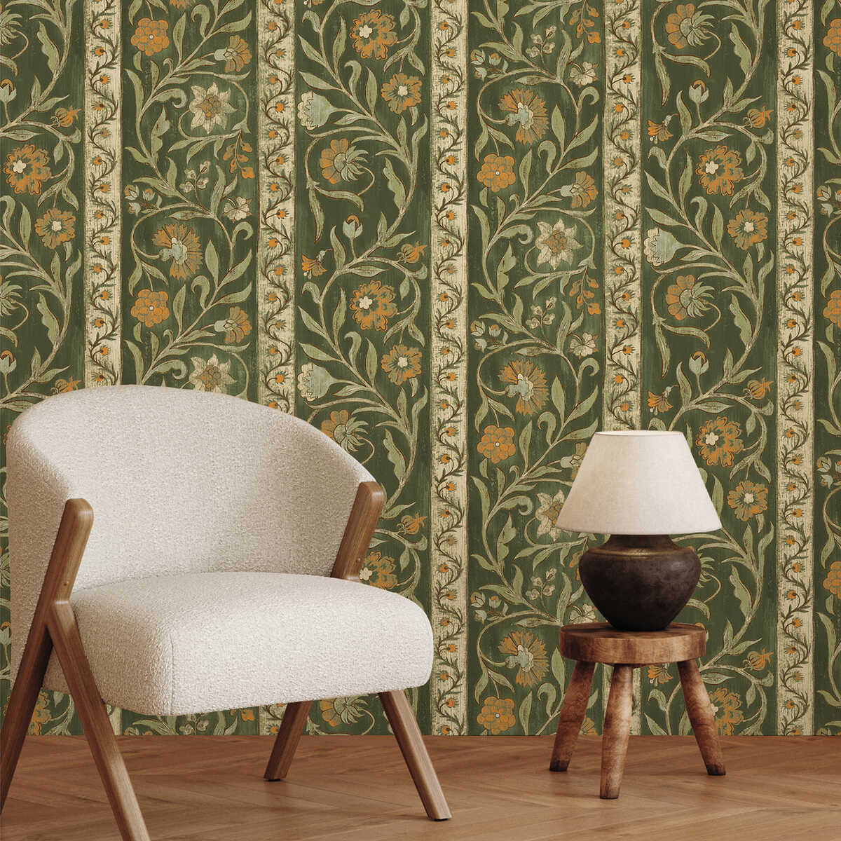 Potter Stripe - 11 - KRAVET COUTURE Wallpaper