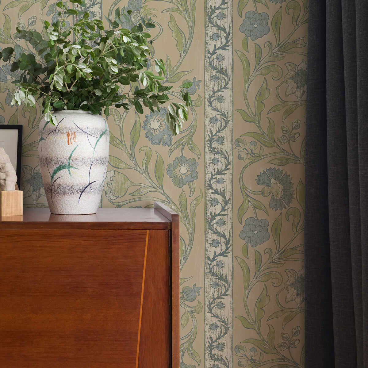 Potter Stripe - 31 - KRAVET COUTURE Wallpaper