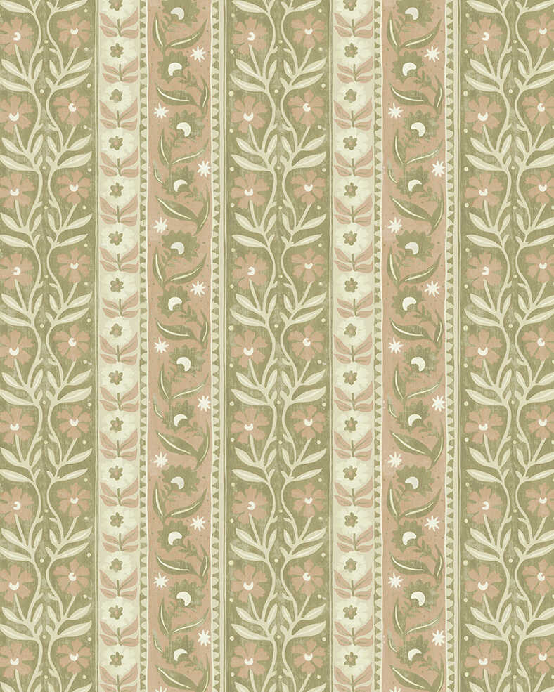 Arber Stripe - 01 - KRAVET COUTURE Wallpaper
