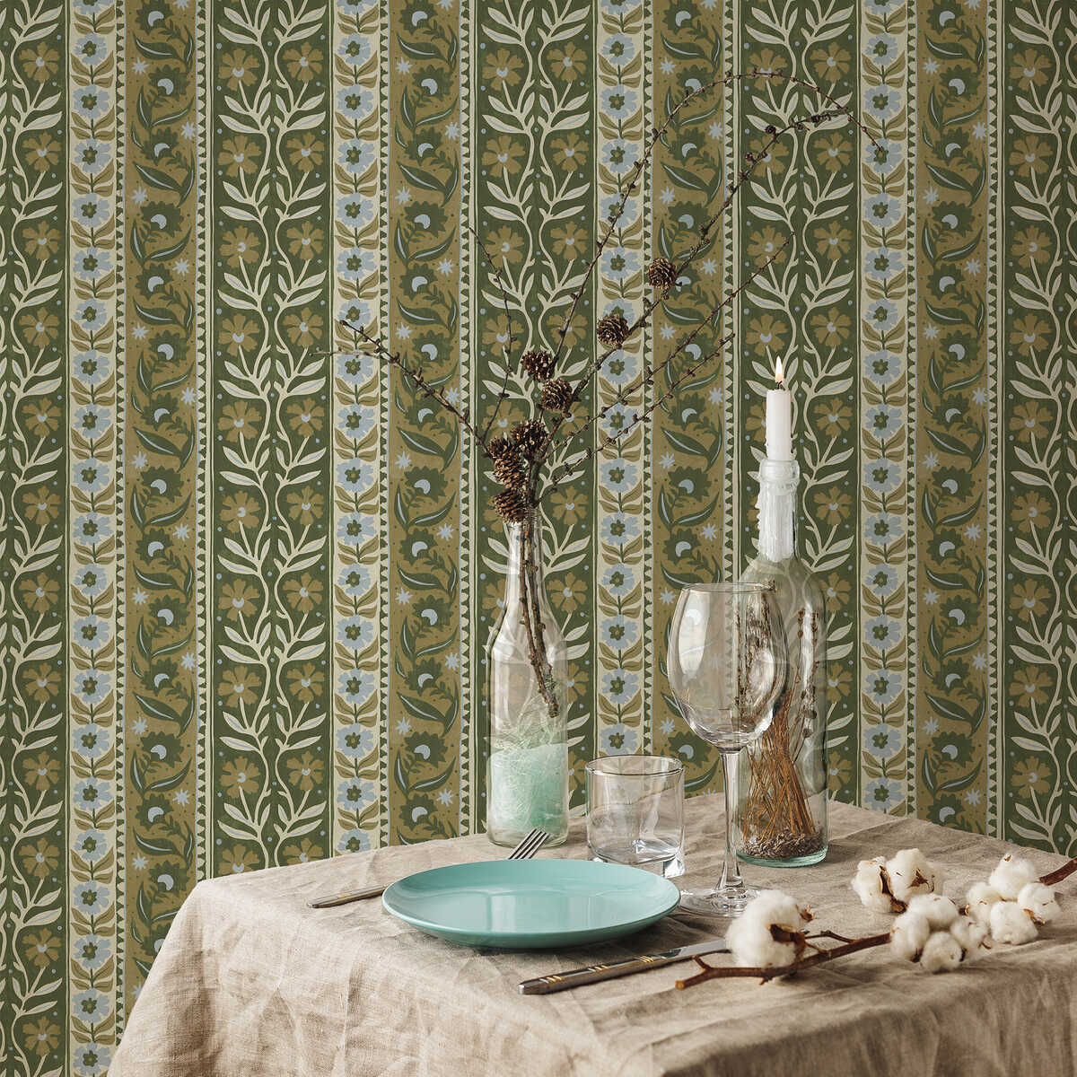 Arber Stripe - 11 - KRAVET COUTURE Wallpaper