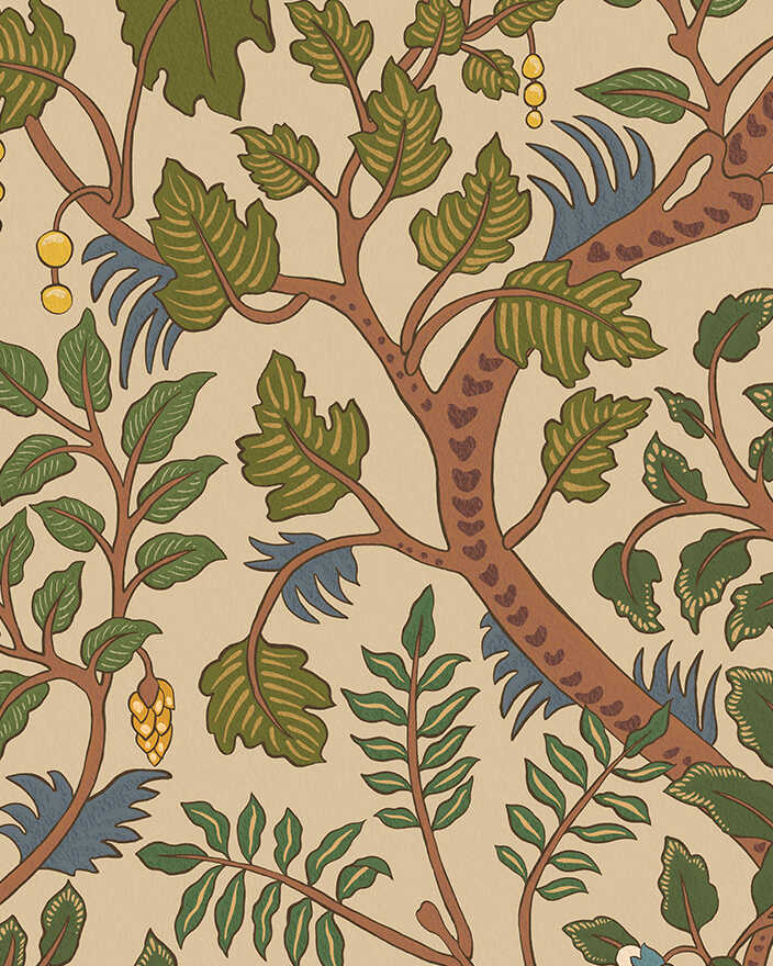 Brushwood - 01 - KRAVET COUTURE Wallpaper