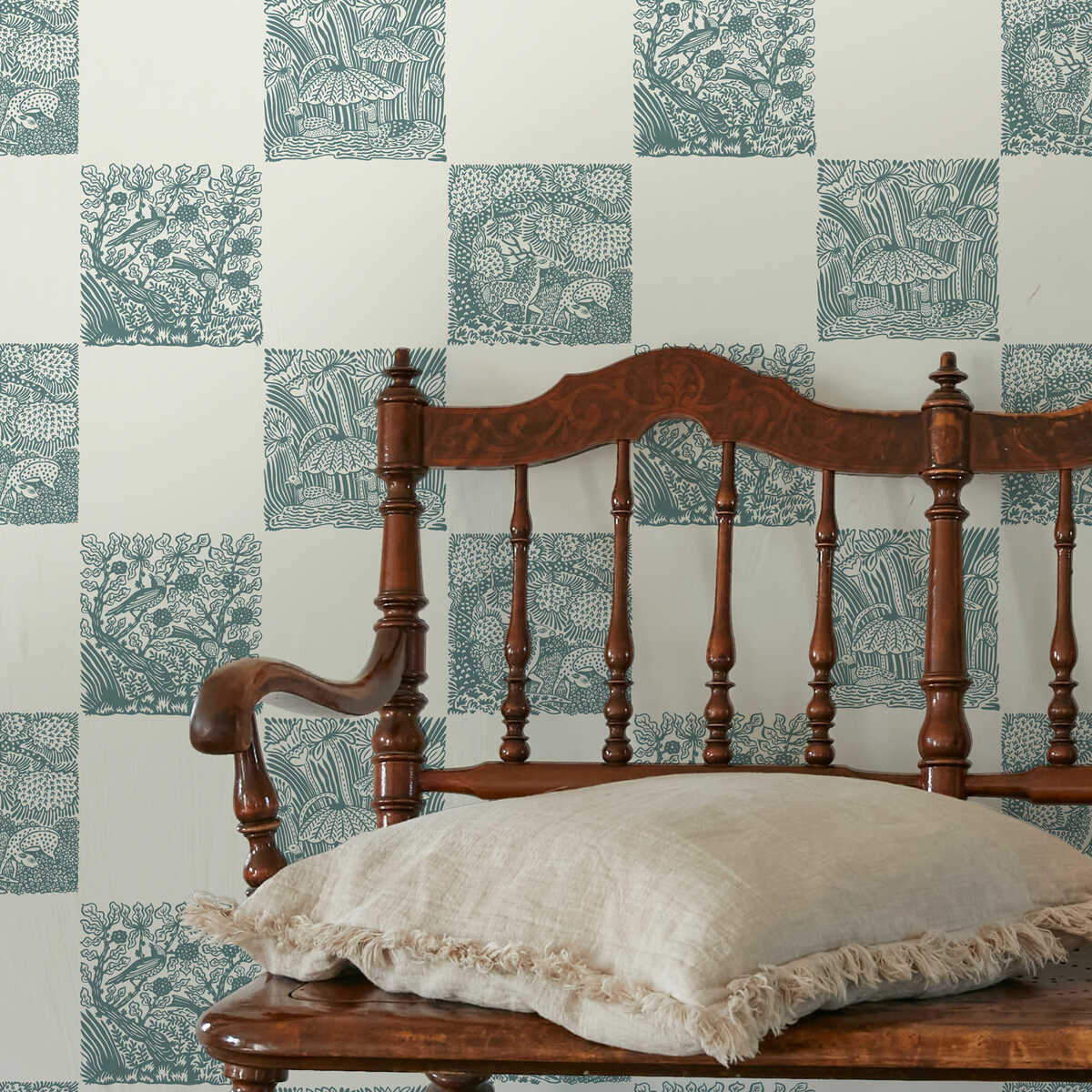 Animal Check - 03 - KRAVET COUTURE Papel pintado