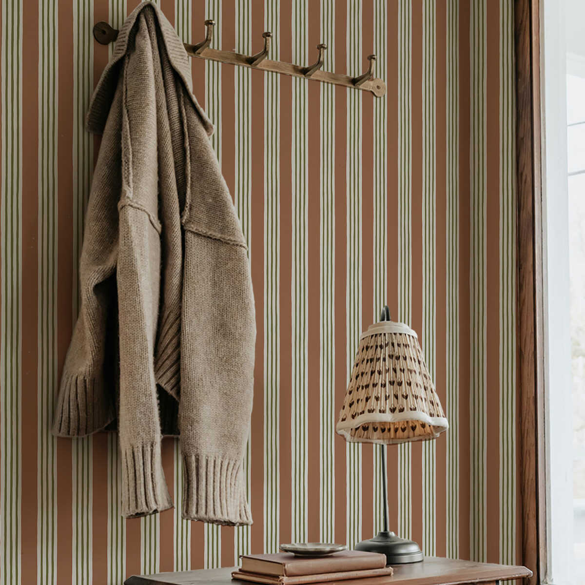 Kemble Stripe - 04 - KRAVET COUTURE Wallpaper