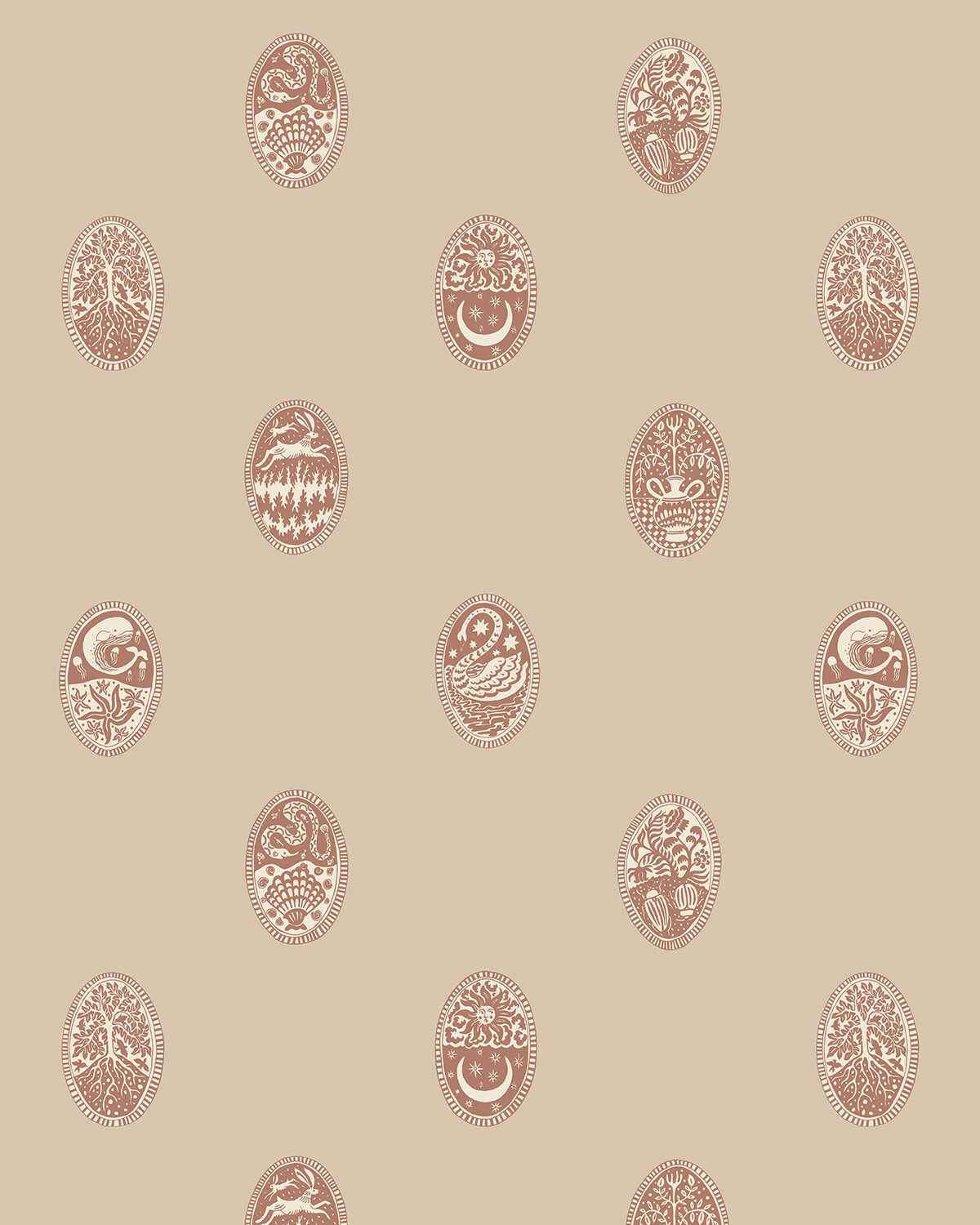 Jmwrlin010 Linear Cameos 01 Kravet Couture Wallpaper