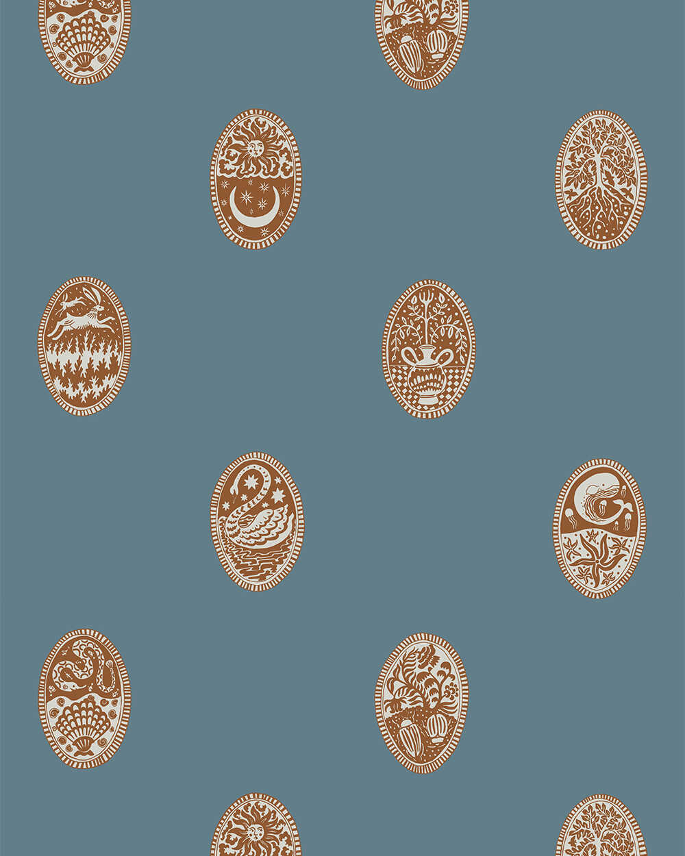 Linear Cameos - 02 - KRAVET COUTURE Wallpaper