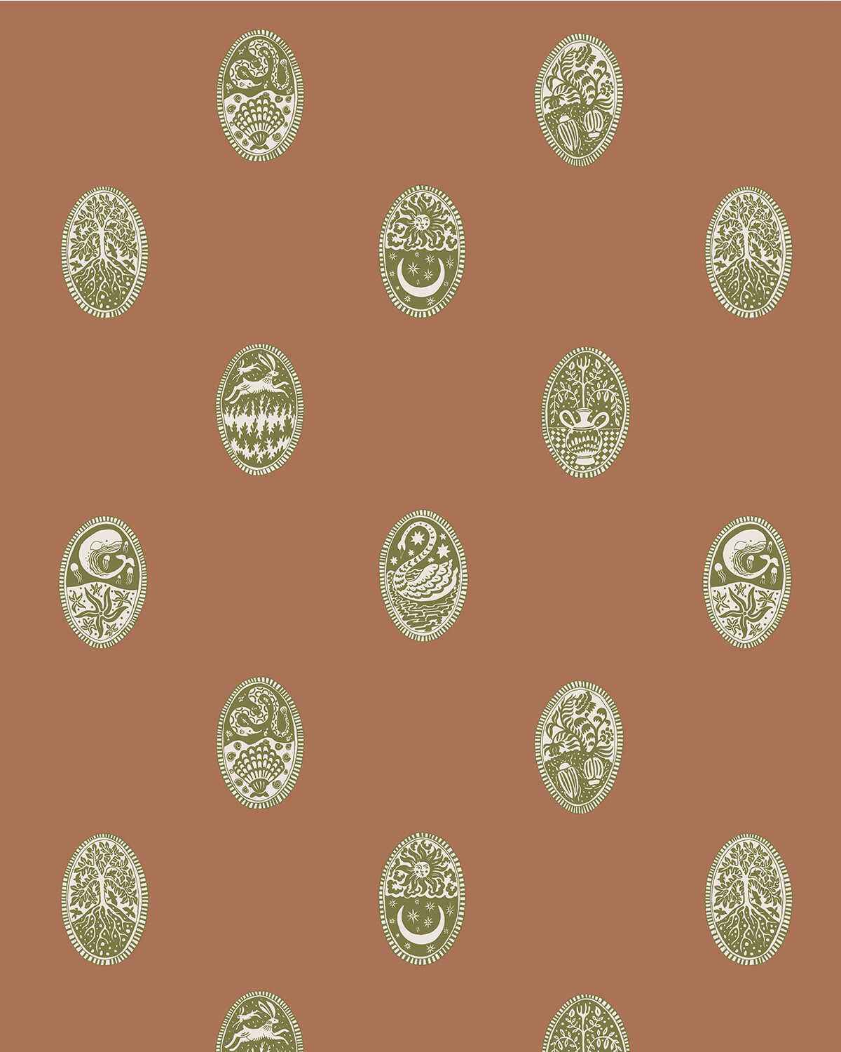 Jmwrlin040 Linear Cameos 04 Kravet Couture Wallpaper