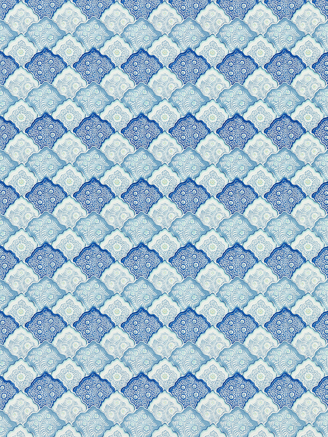 Akira - Porcelain Blue - Scalamandre Fabric