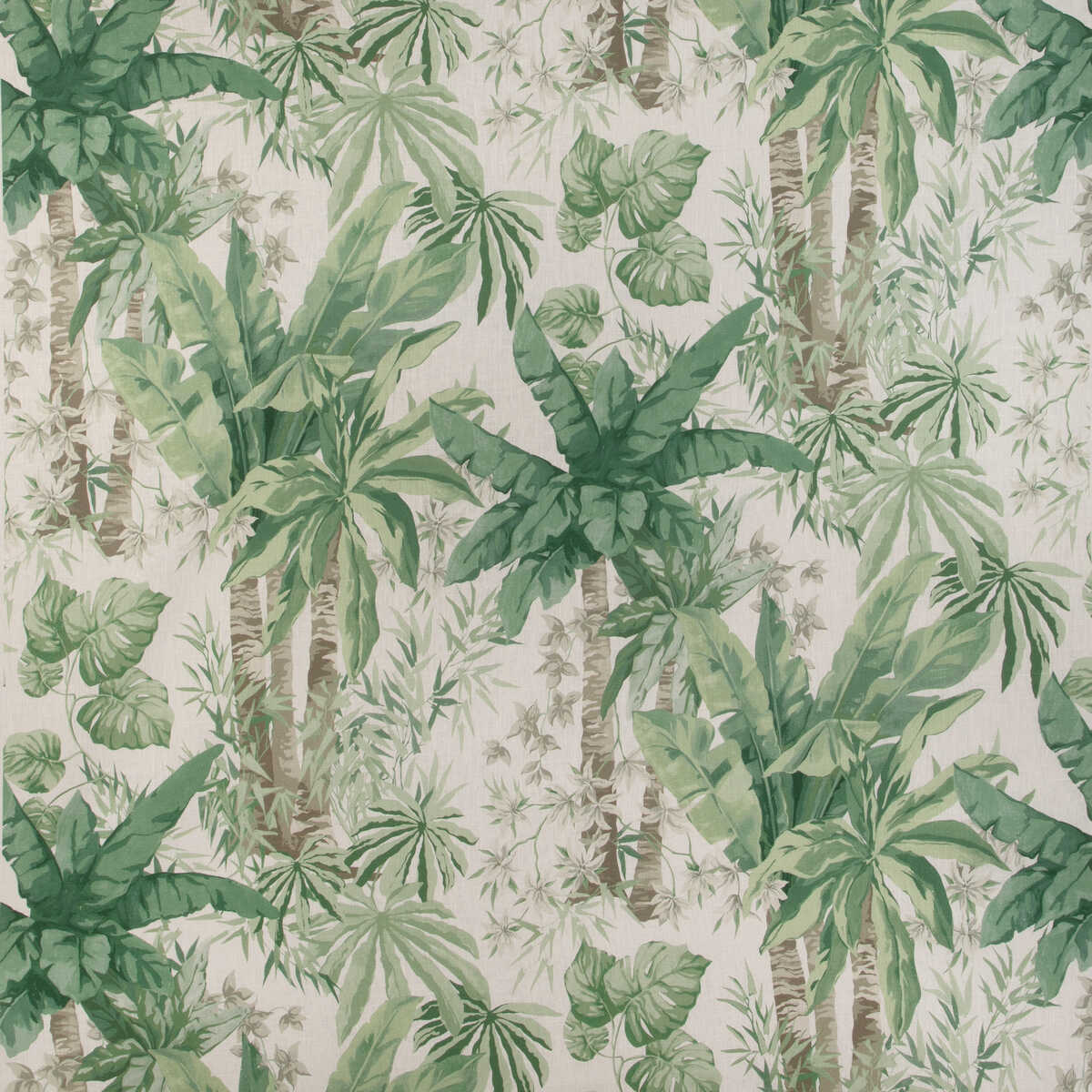 Junglewood - Verde - KRAVET COUTURE Fabric