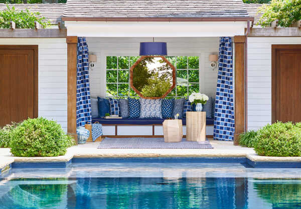 Lattimer - Marine - KRAVET COUTURE Fabric