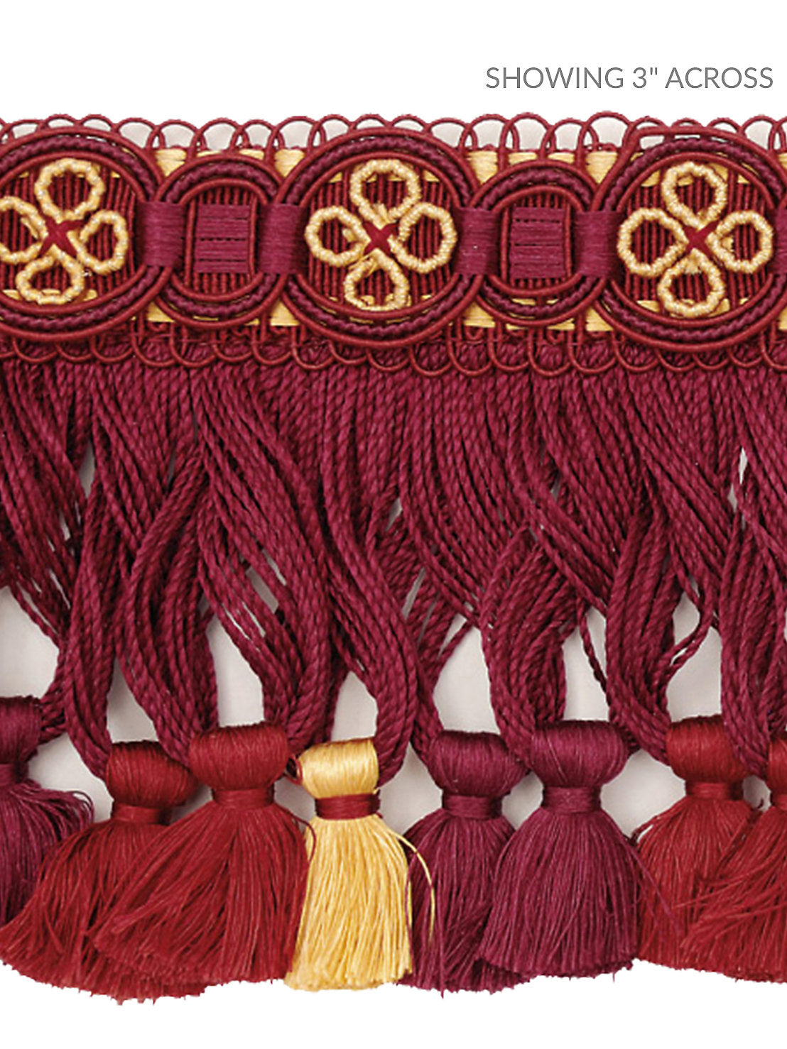 Siecle Condillac Fringe - Port - Scalamandre Trim