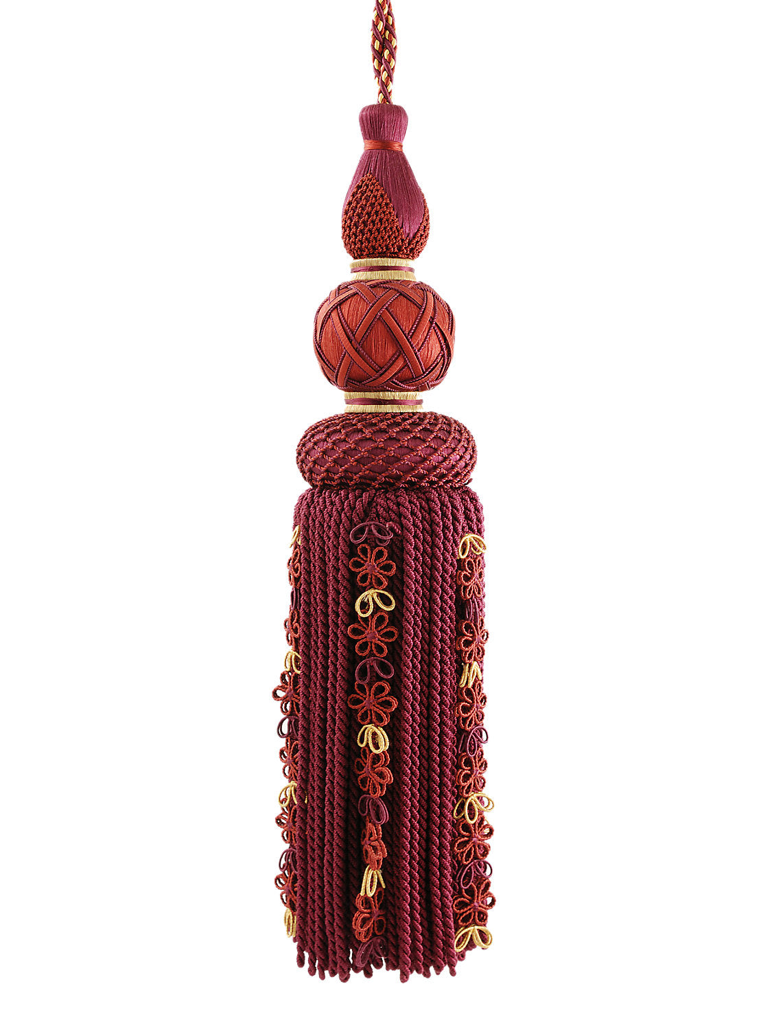 Siecle Single Tassel Tieback - Port - Scalamandre Trim
