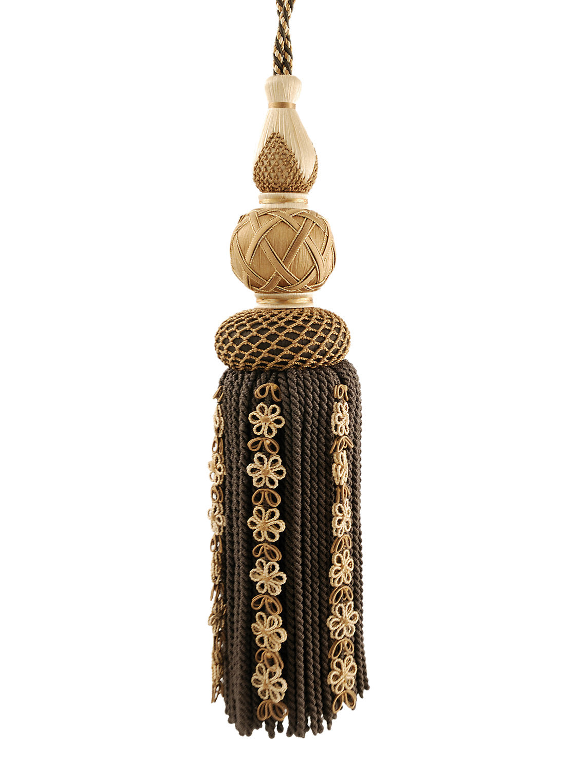 Siecle Single Tassel Tieback - Umber - Scalamandre Trim