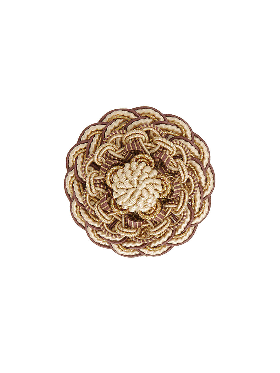 Siecle Rosette - Amethyst - Scalamandre Trim