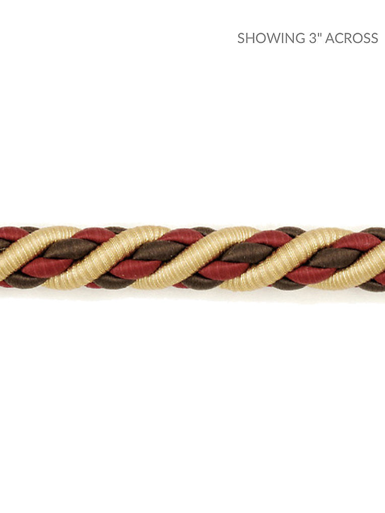Siecle Cord 1/2" - Ebony Bordeaux