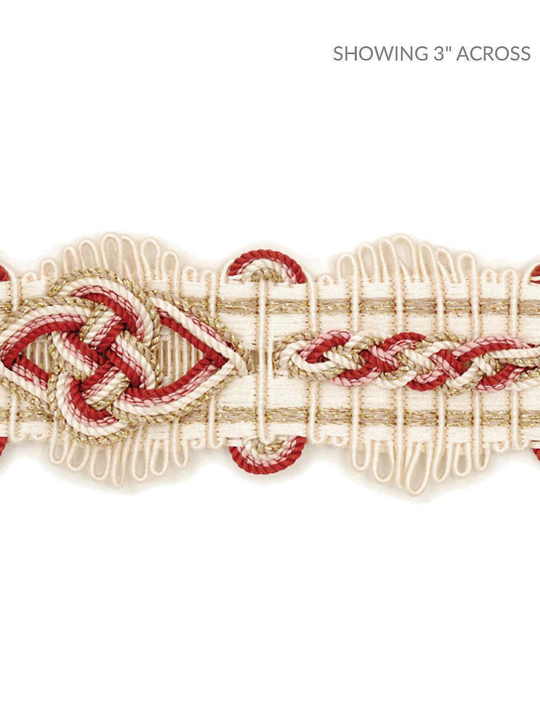 Siecle Diderot Gimp - Raspberry - Scalamandre Trim