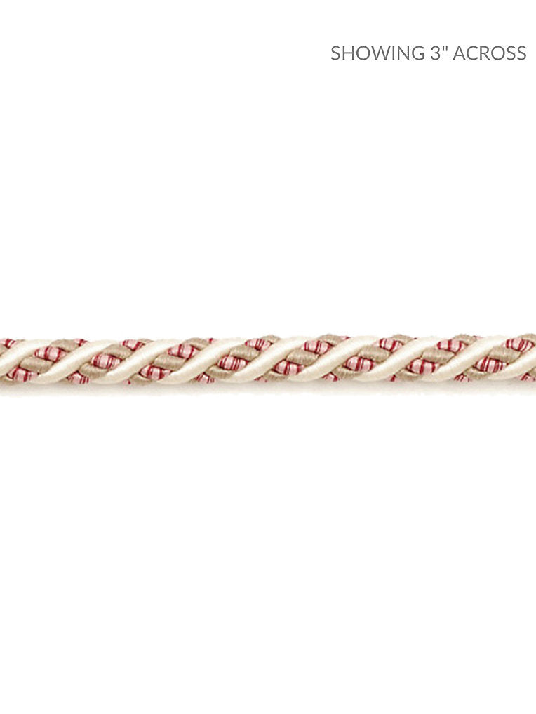 Siecle Cord 1/4" - Raspberry