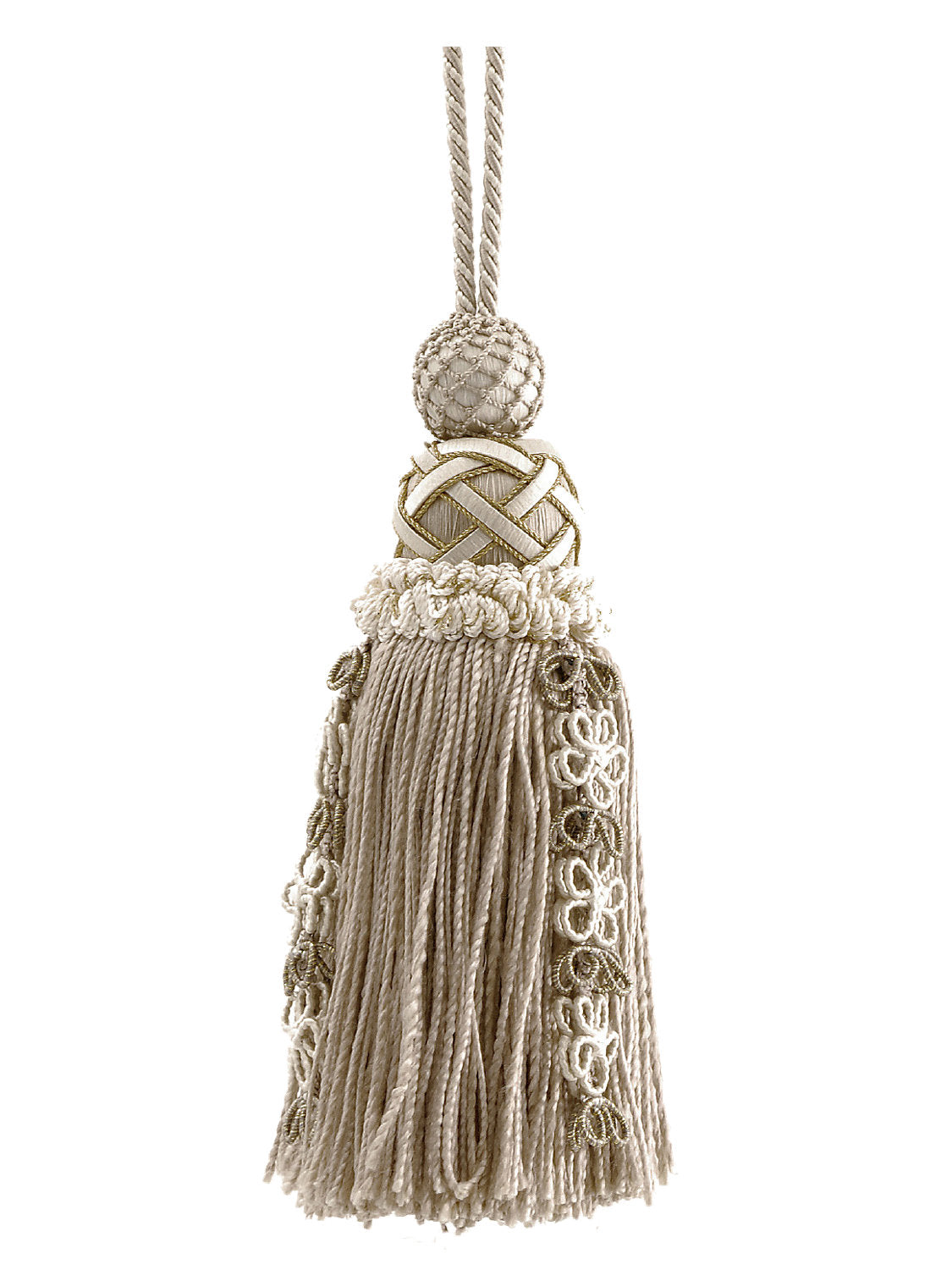 Siecle Key Tassel - Patina
