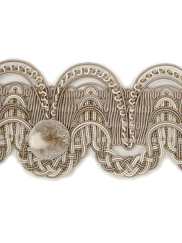 Siecle Gimp Voltaire - Patina - Scalamandre Trim
