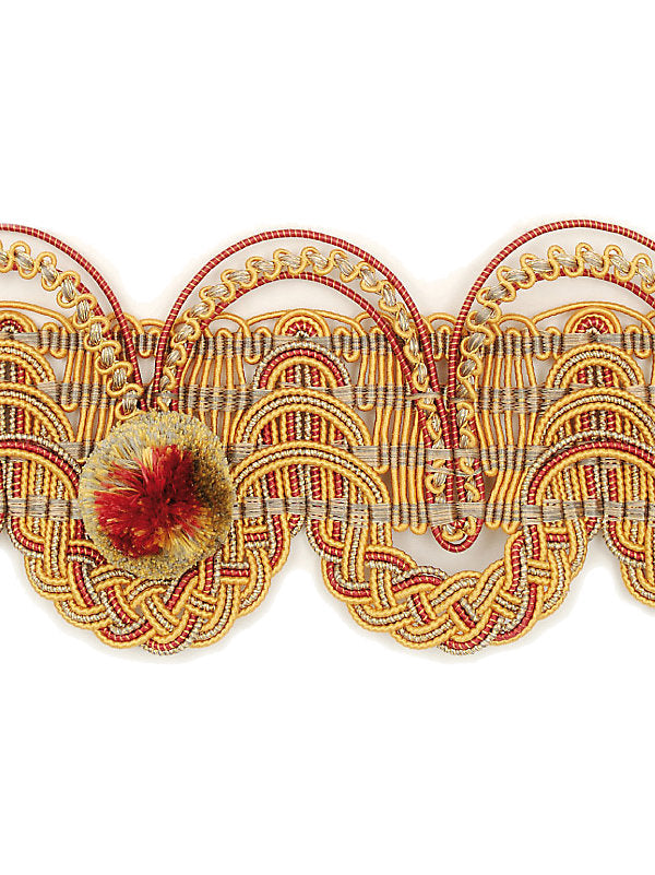 Siecle Gimp Voltaire - Gold - Scalamandre Trim