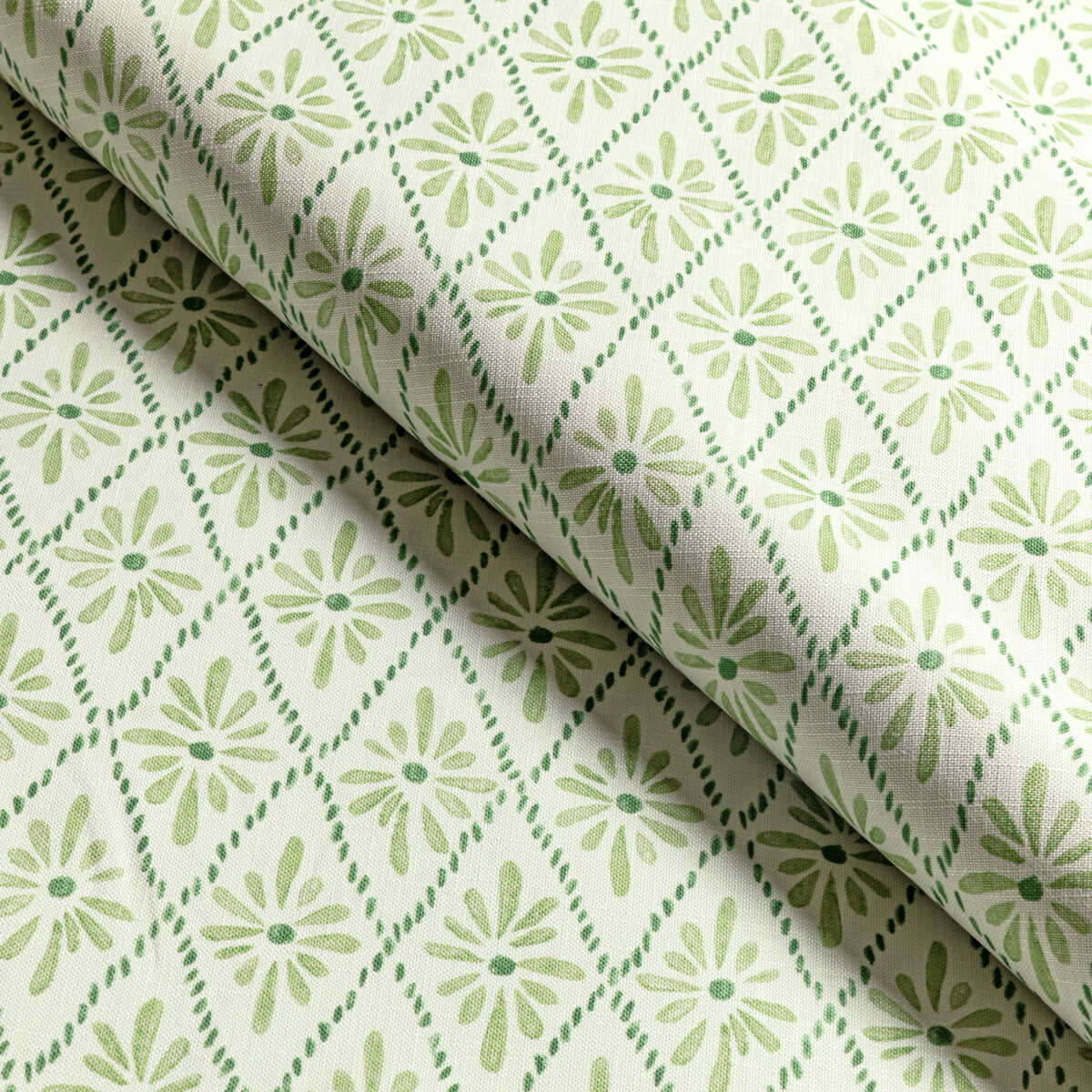 Malina - Grass - KRAVET BASICS Fabric