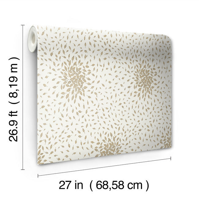 petite-leaves-wallpaper-cream-gold-york-wallcoverings-md7103