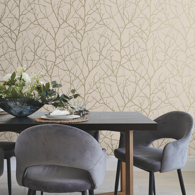 trees-silhouette-wallpaper-beige-gold-york-wallcoverings-md7122
