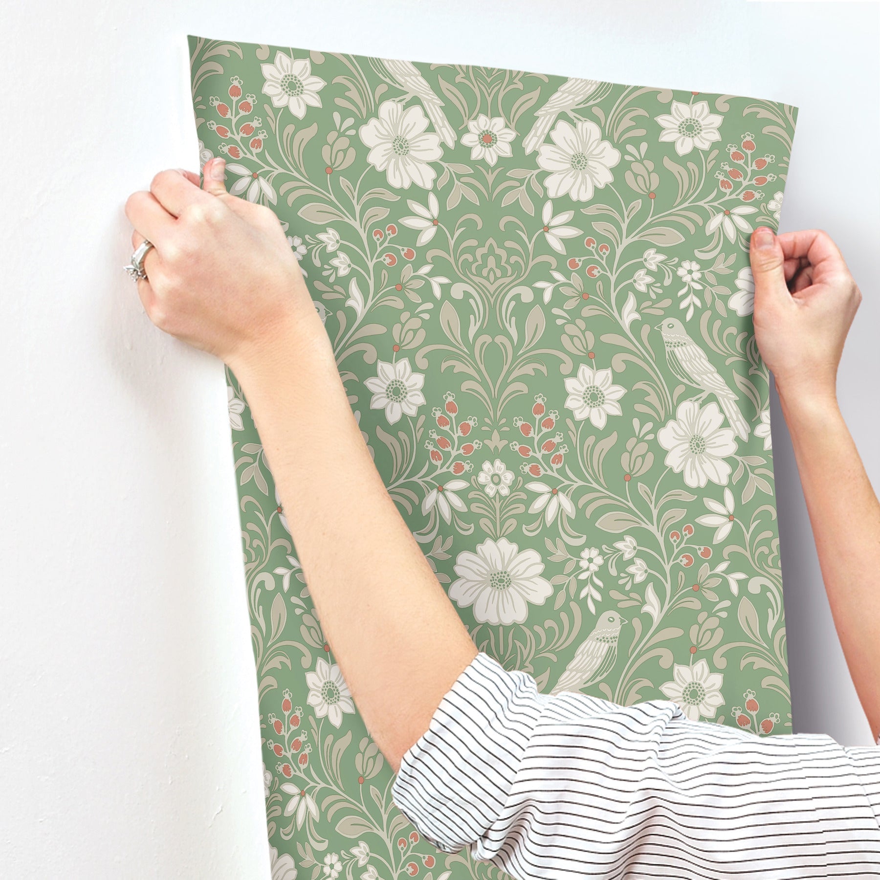 colette-wallpaper-bright-green-york-wallcoverings-mf4747