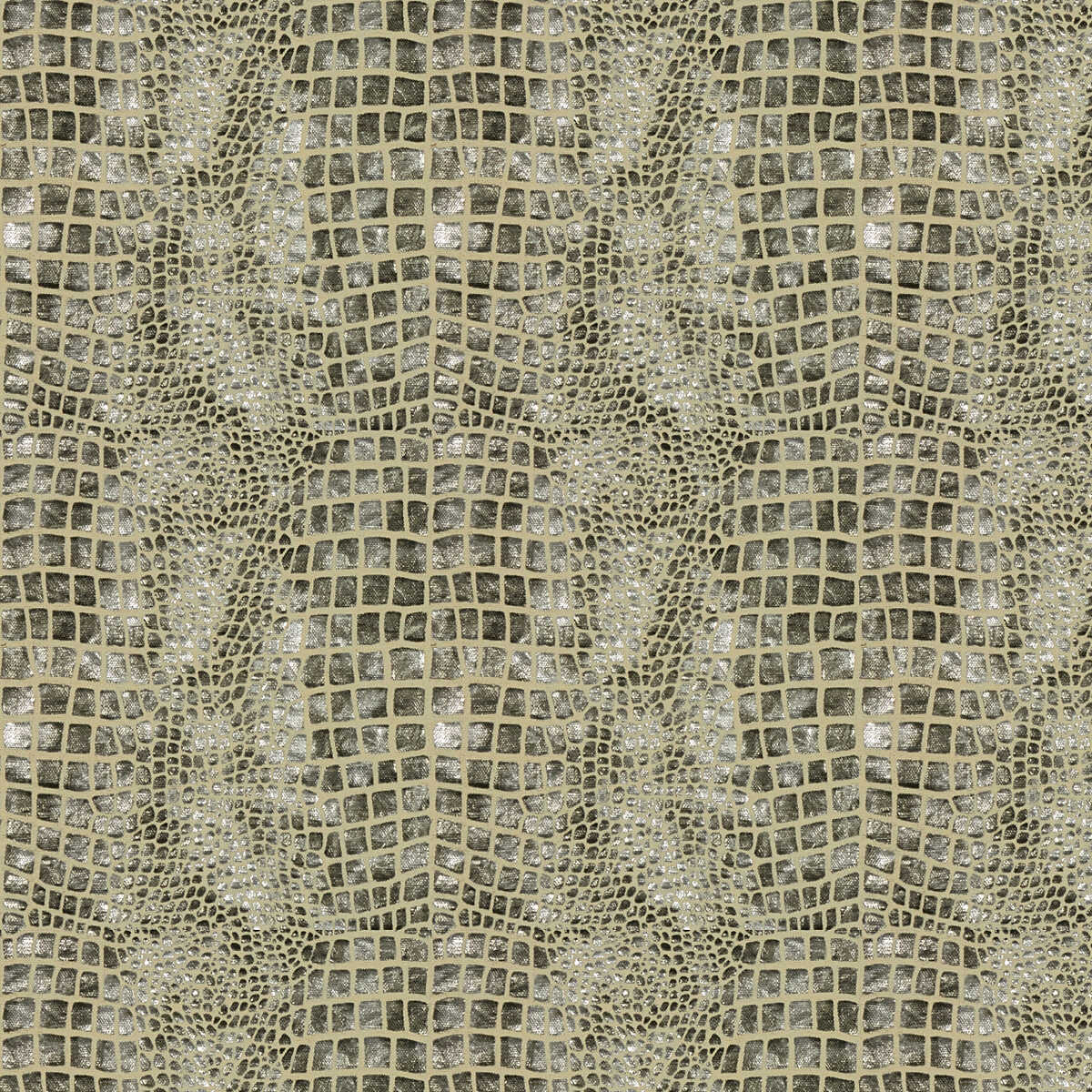 Mock Croc - Gargoyle - KRAVET COUTURE Fabric