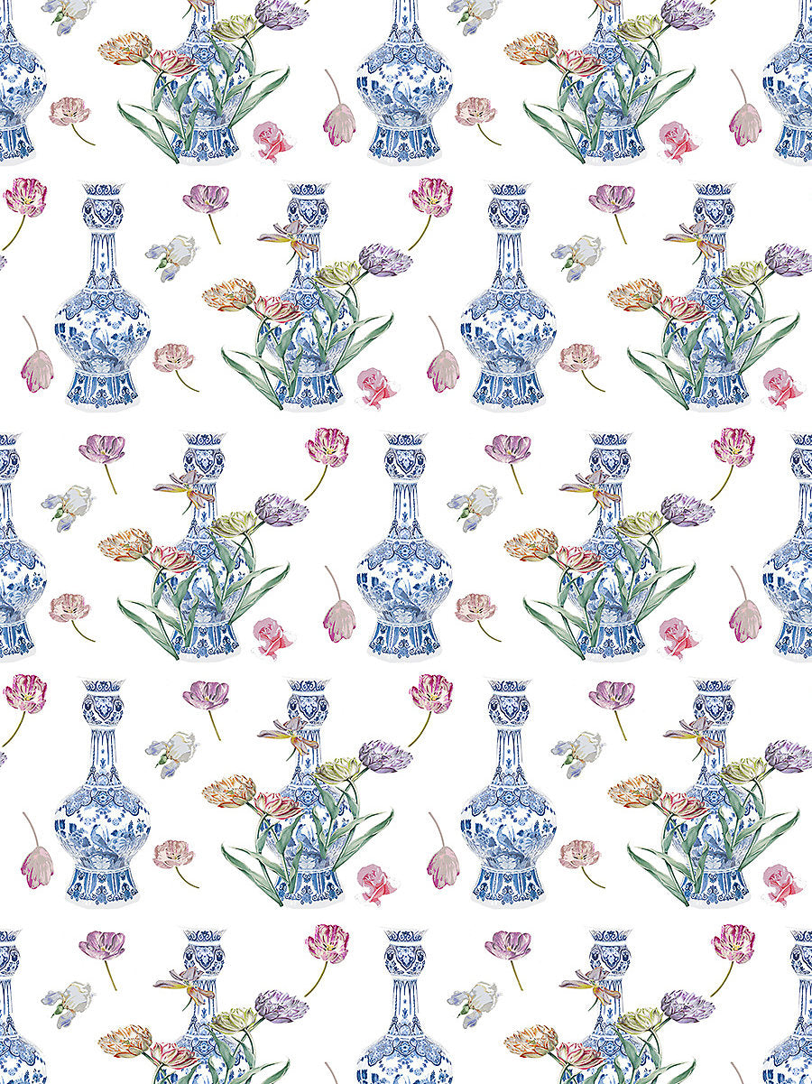 Purissima | Sheer - White Multi - Scalamandre Fabric