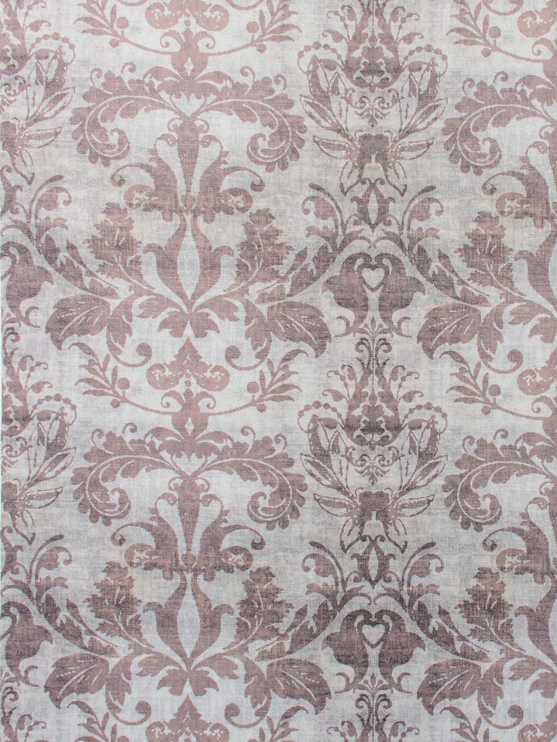 Palace Damask Printed Velvet - Sage