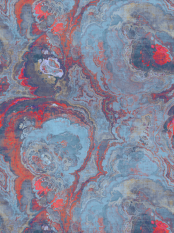 Agate Print - Lava - Scalamandre Fabric