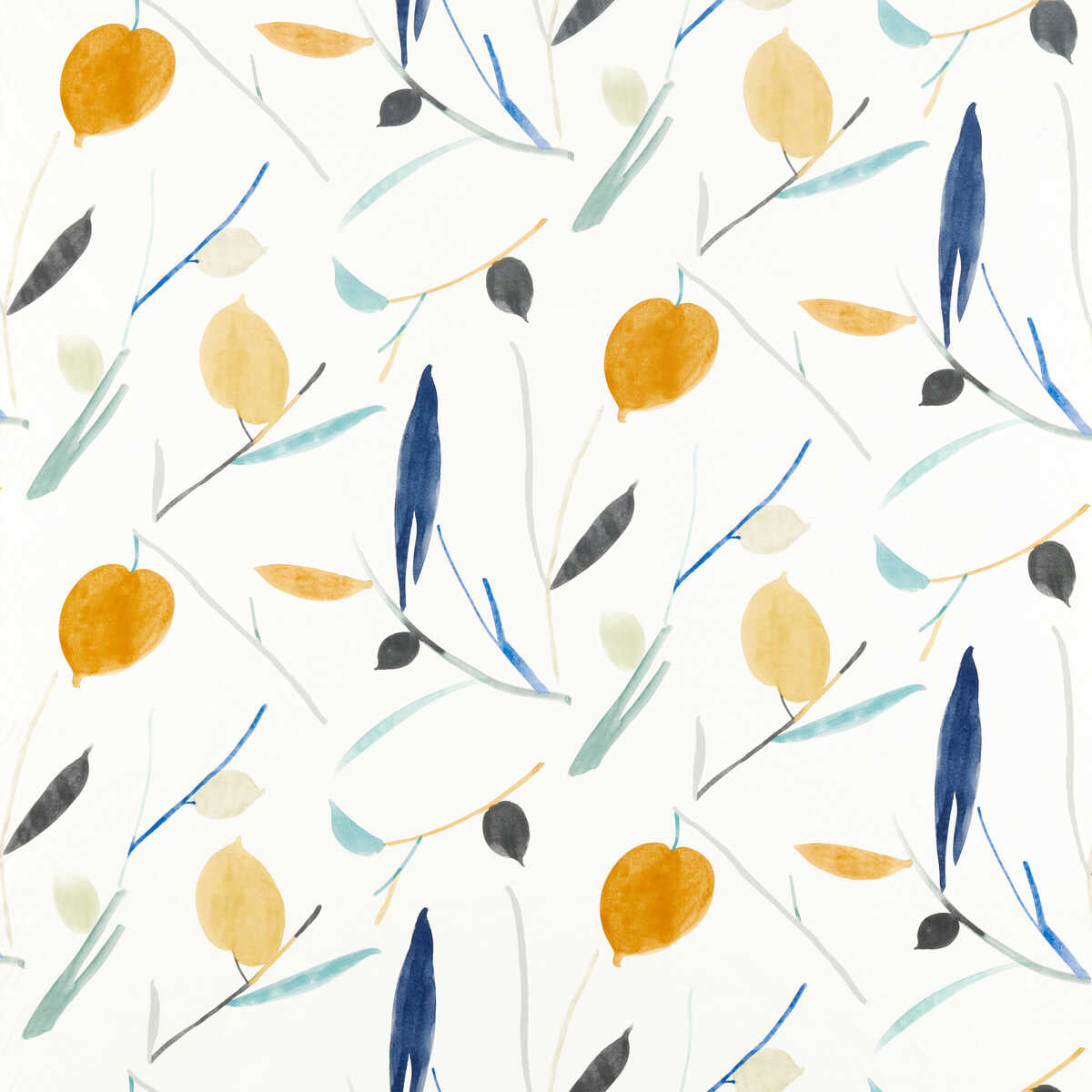Oxalis - Papaya/Honey - SCION Fabric