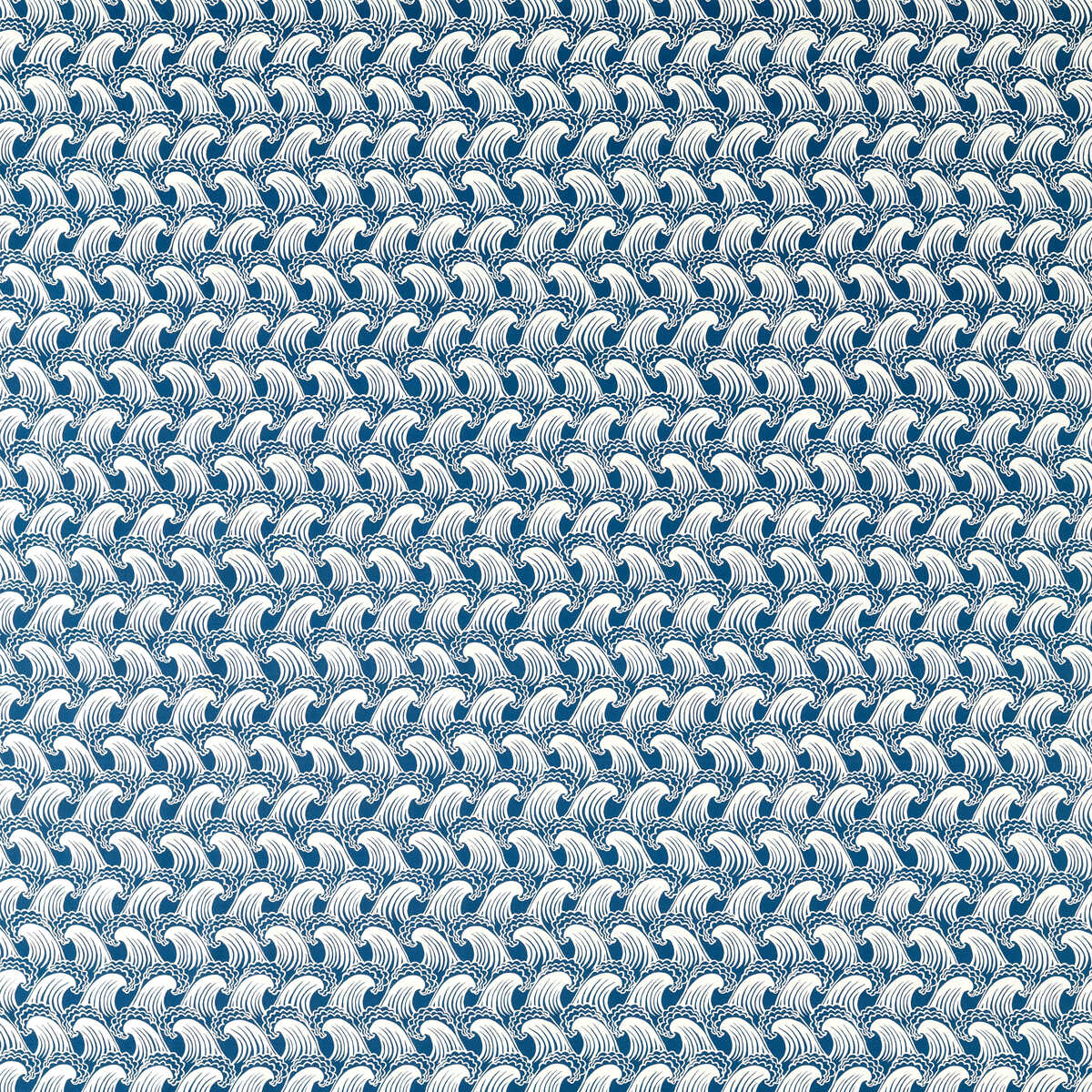 Ride The Wave - Denim - SCION Fabric