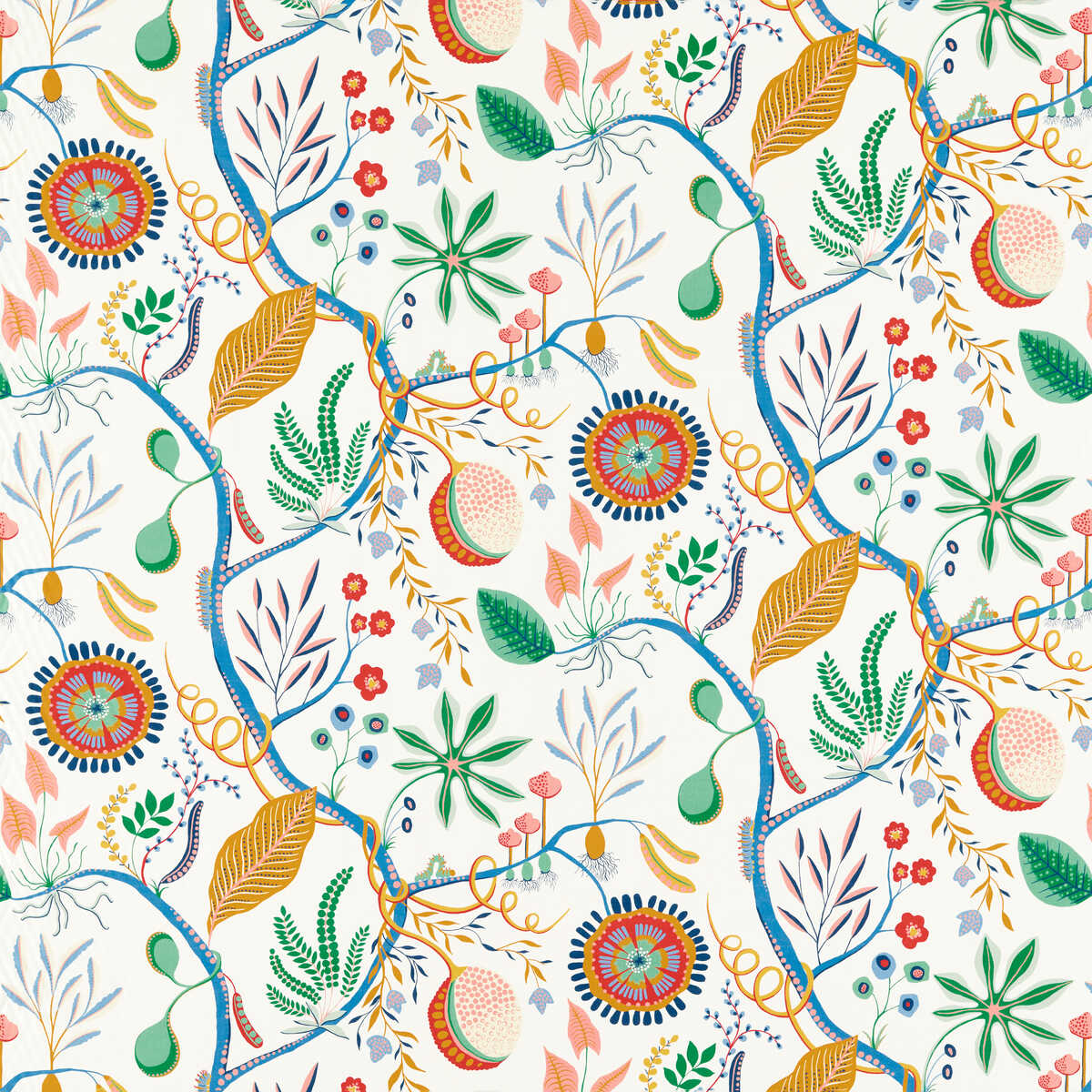 Jackfruit And The Beanstalk - Popsicle - SCION Fabric