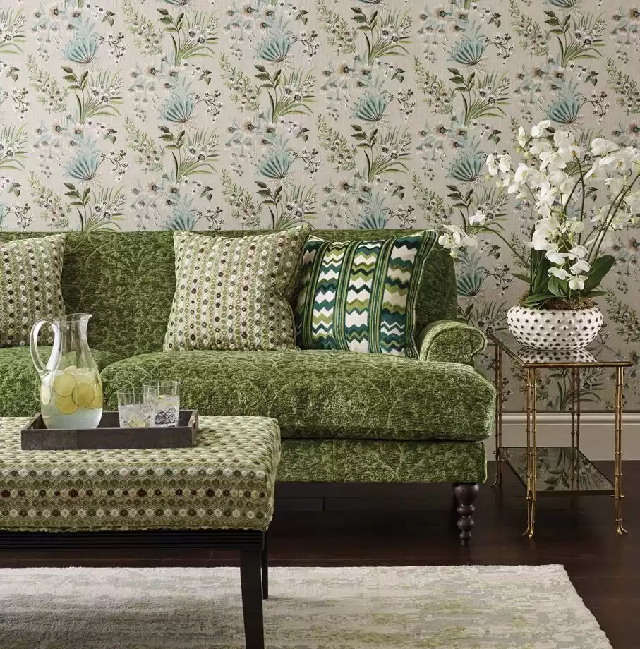 Marchmain Flyte Blue - Nina Campbell - NCF4371-03 Fabric