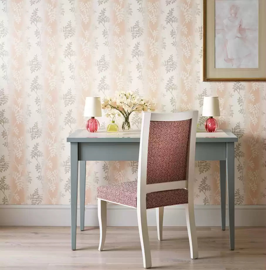 Ashdown Posingford Grey/Green - Nina Campbell - NCW4394-05 Wallcovering