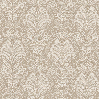 NC Bourton Damask Linen - Nina Campbell - NCF4603-03 Fabric - Nina Campbell Fabric