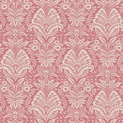 NC Bourton Damask Rose - Nina Campbell - NCF4603-05 Fabric - Nina Campbell Fabric