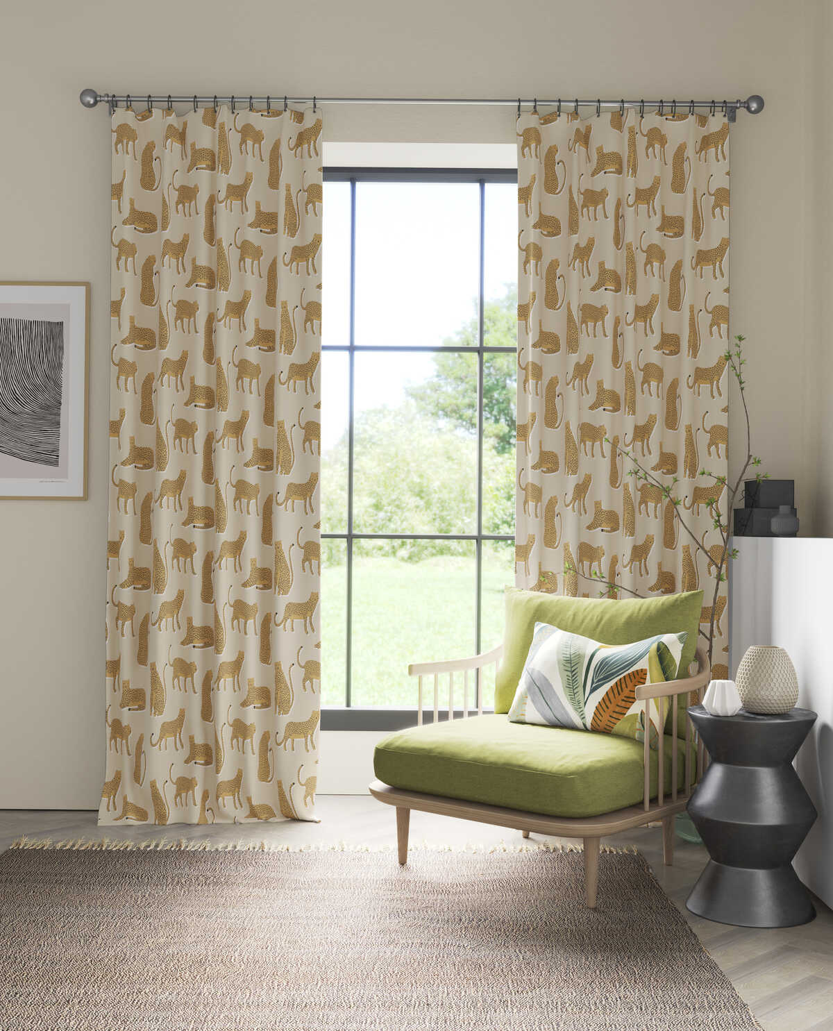 Lionel - Ginger - SCION Fabric
