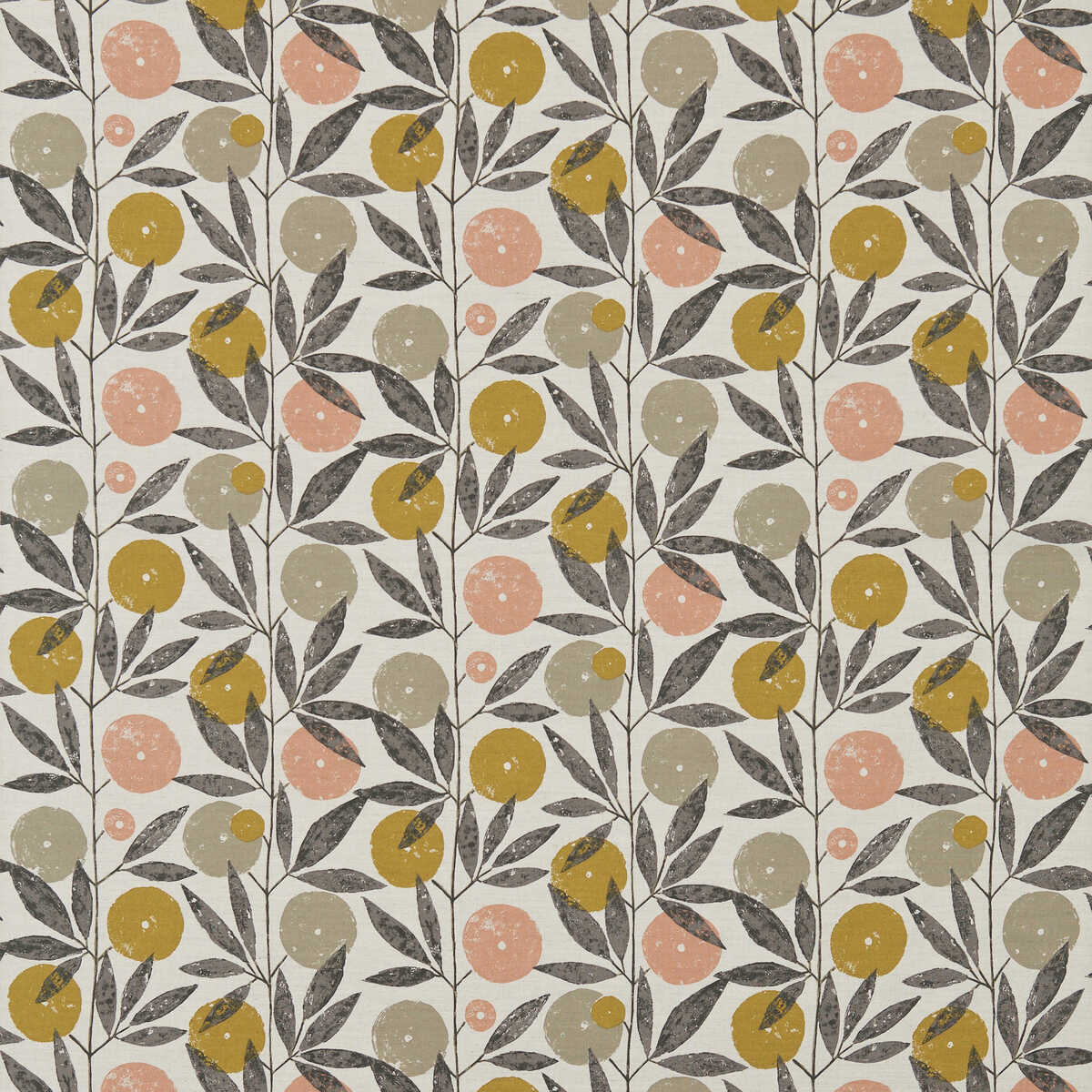 Blomma - Toffee/Blush/Putty - SCION Fabric